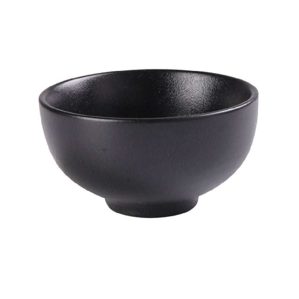 Yanco NB-804 Noble Black Soup Bowl 9oz. 4-1/2"Dia X 2-1/4"H