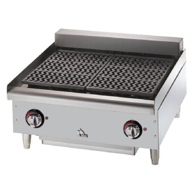 Star 5124CF_208 Star-Max® Heavy Duty Charbroiler Electric Countertop