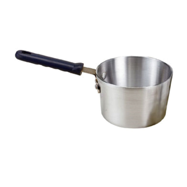 Crestware PAN1H Sauce Pan With Handle 1-1/2 Qt. Heavy Gauge Brushed 3003 Aluminum