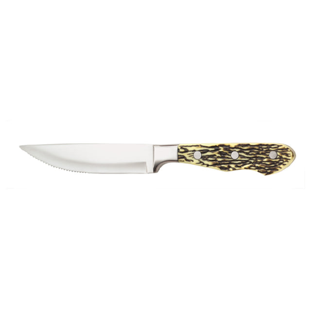 Steelite WL930529 Jumbo Steak Knife 9-15/16" O.L. 4-15/16" Blade