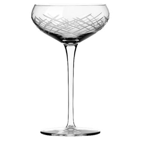 Libbey 9134/69477 Crosshatch Cocktail Glass 8 Oz. Coupe