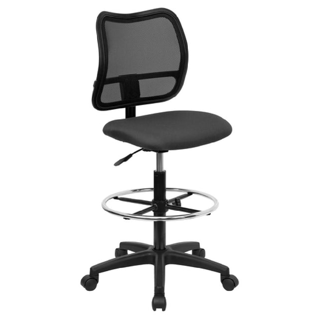 Flash Furniture WL-A277-GY-D-GG Swivel Drafting Stool 40-1/4" To 45-1/4" Adjustable Height