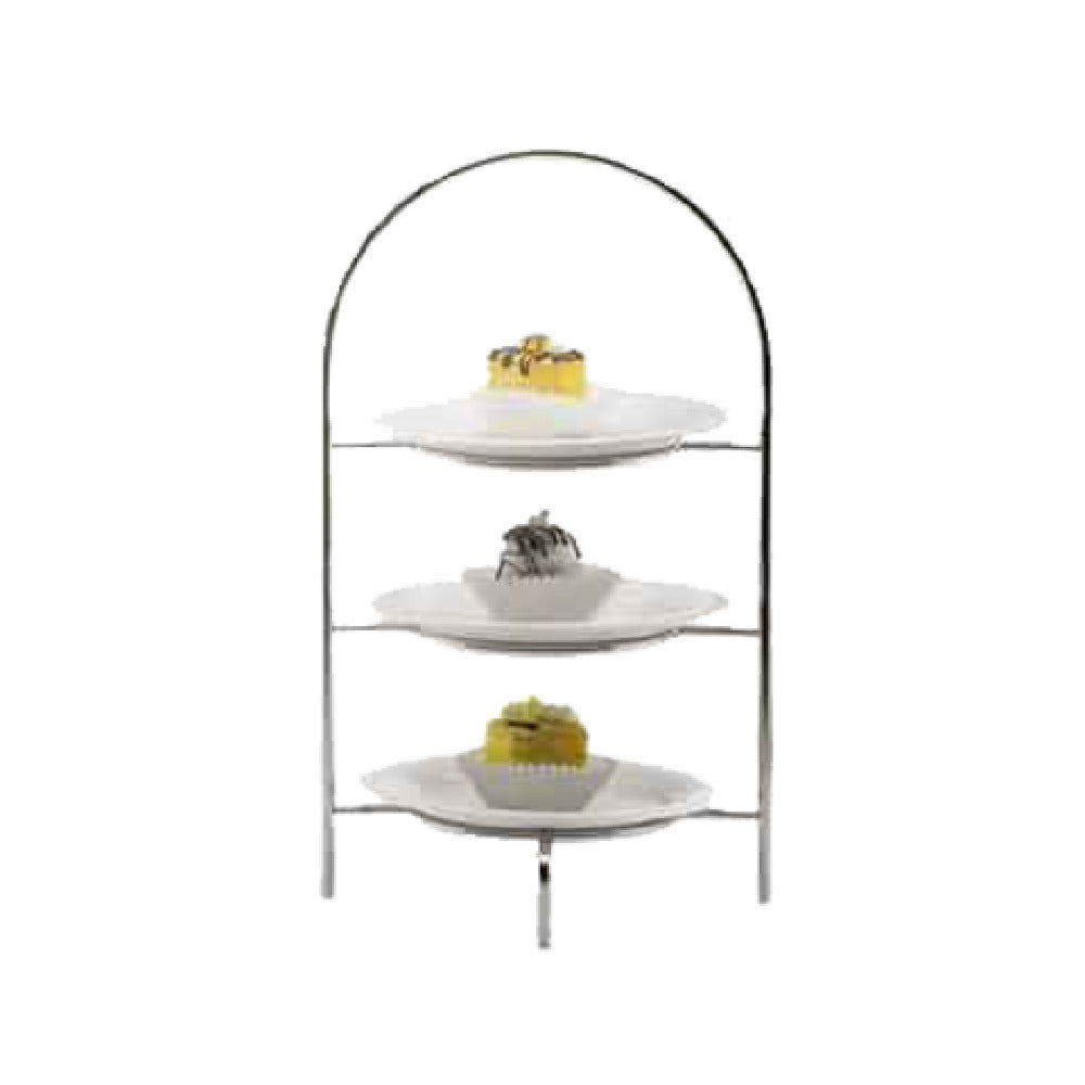 Bauscher Hepp 12.2078.0000 - Stand, 9-5/8"W (245 Mm) X 16-3/16"H (411mm), 3-tier