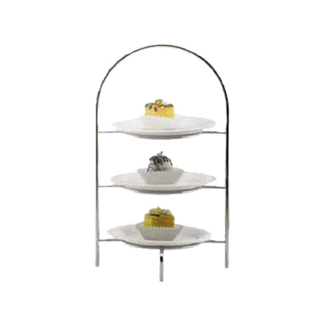 Bauscher Hepp 12.2078.2400 - Stand, 11-7/16"W (290mm) X 15-3/4"H (400mm), 3-tier