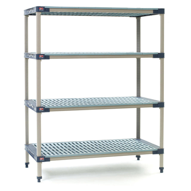 Metro MF-214274G-S-4 MetroMax® 4 Starter Shelving Unit 42"W X 21"D X 74"H Rust Proof