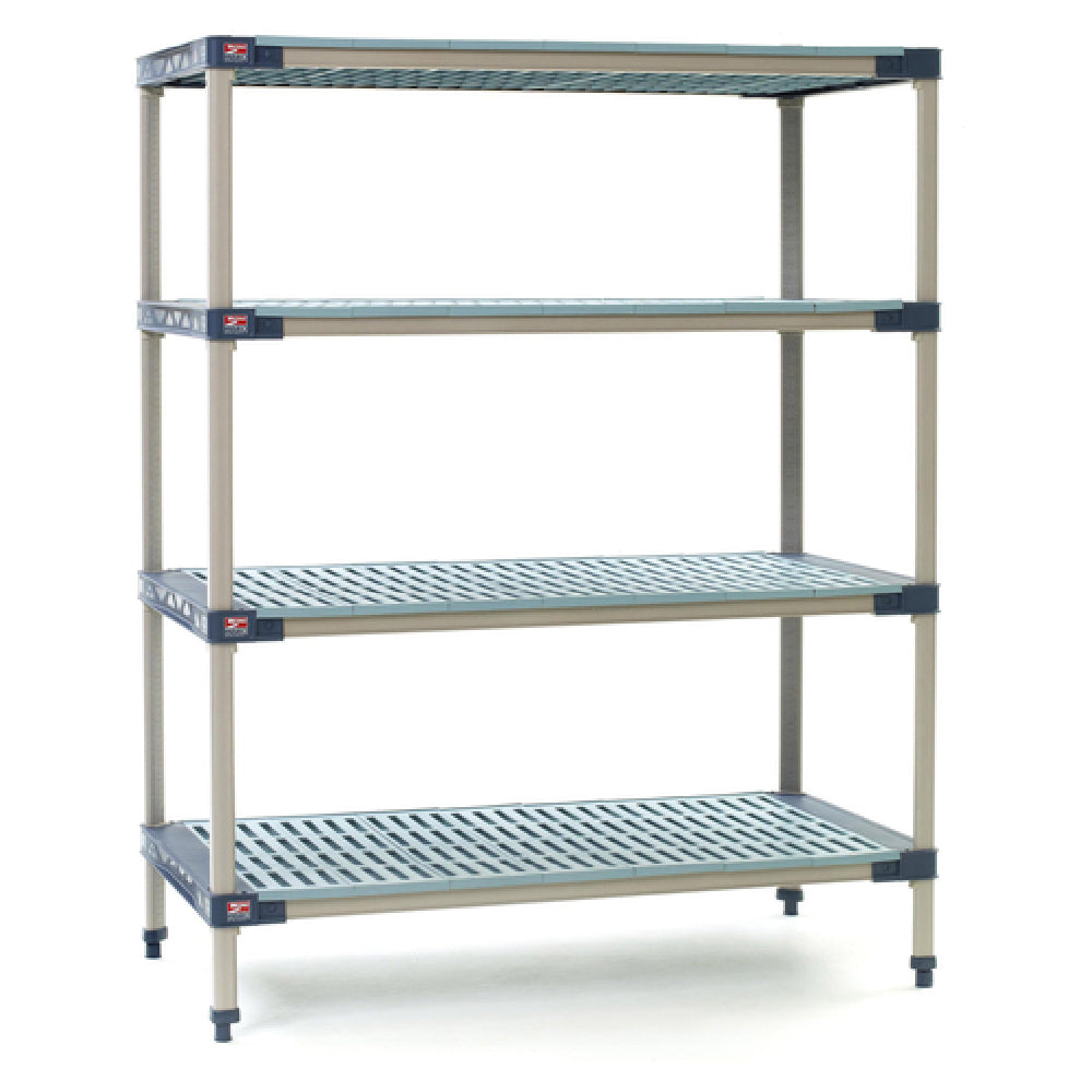 Metro MF-244874G-S-4 MetroMax® 4 Starter Shelving Unit 48"W X 24"D X 74"H Rust Proof