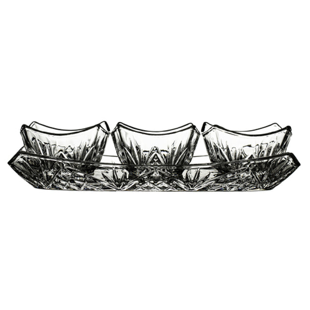 Hospitality Brands HGS25215-004 Hospitality Brands Majesty Serving Set Includes: (3) Bowls And (1) Trays