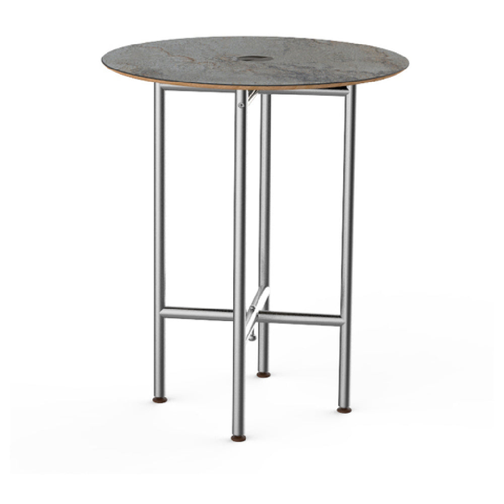 Steelite MGCCYR01GSXX Mogogo Buffet Solutions Clix Table 30" Dia. X 36"H Round