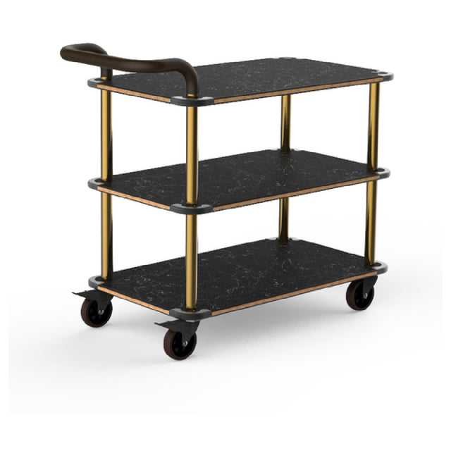 Steelite MGCRNX01MBXX Mogogo Buffet Solutions Roll'n Service Cart 41-1/2" X 21" X 36"H