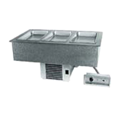 Delfield N8643P_120-240/60/1 Drop-In Hot/Cold Food Well 43-1/2" 3-pan Size For 12" X 20" Pans