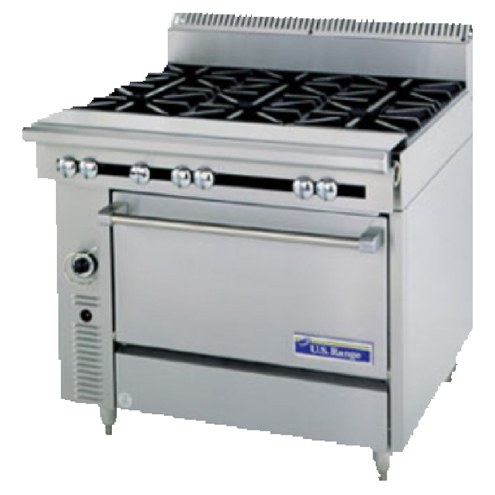 Garland C0836-13C_NAT Cuisine Series Heavy Duty Range Gas 36"