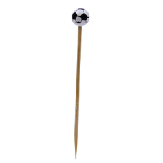 Tablecraft BAMSP545 Cash & Carry Sport Pick 4-1/2" Soccer Ball At One End