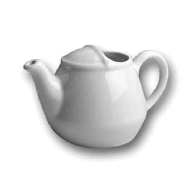 Hall China HL820AWHA Teapot 16 Oz. 6-3/4" X 4-3/8" X 3-3/4"