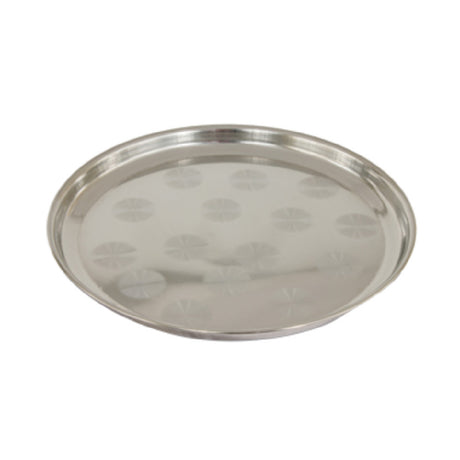 Crestware SWT16 Tray 16" Dia. Swirl Design In Body