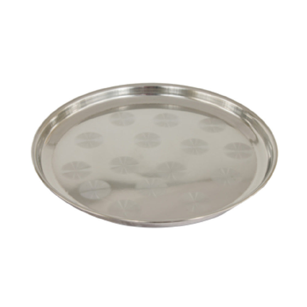 Crestware SWT12 Tray 12" Dia. Swirl Design In Body