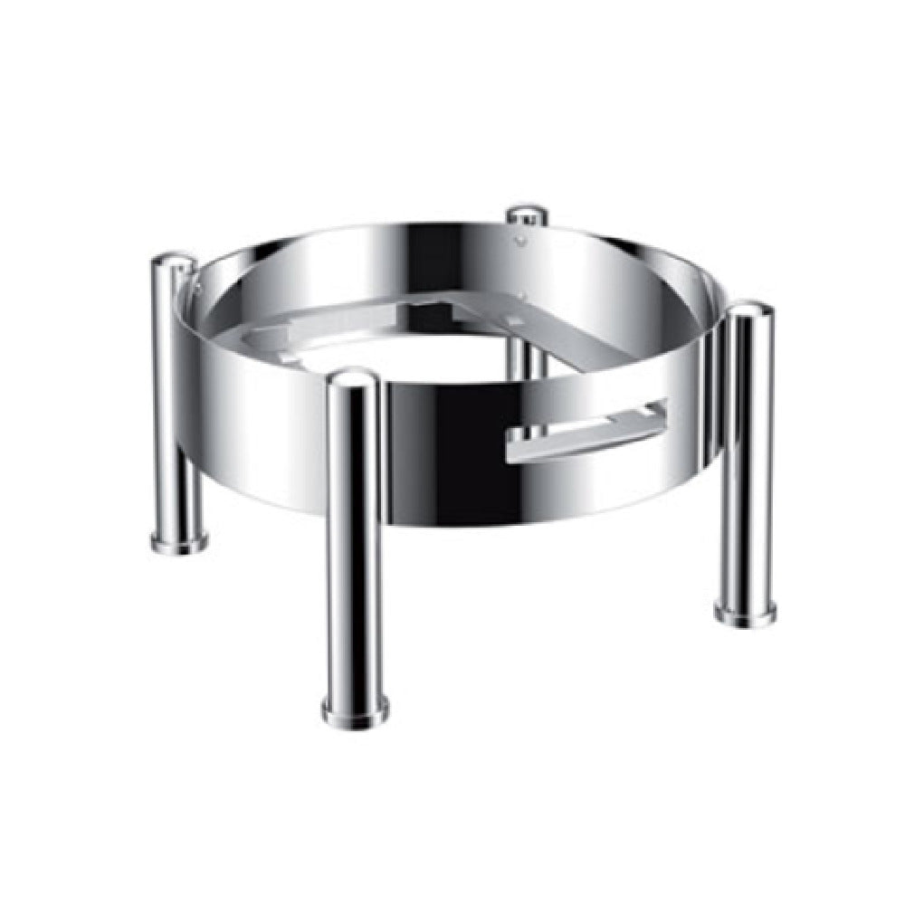 Bauscher Hepp 55.0007.6040 - Chafing Dish Frame, 18-1/2" Dia. X 9-1/2"H, Round Profile Feet