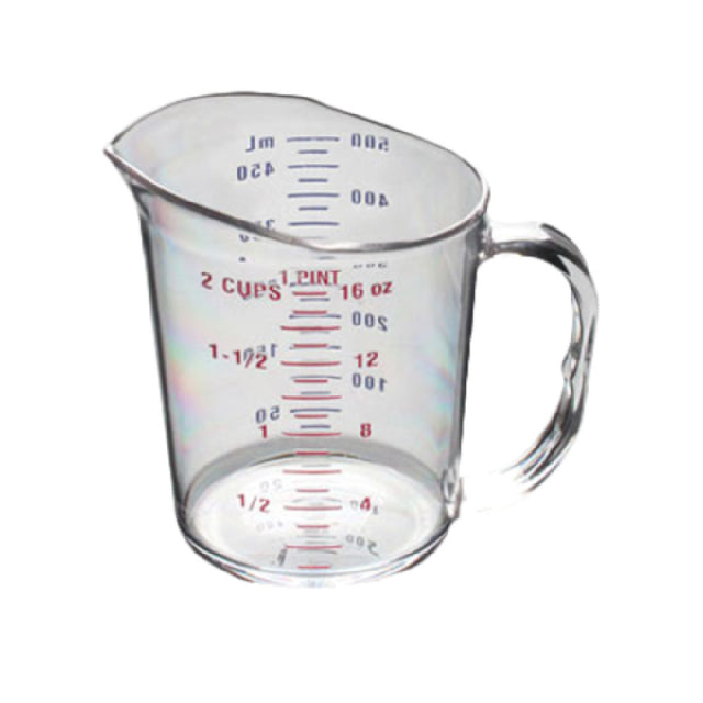 Thunder Group PLMC016CL Measuring Cup 1 Pint (0.5 Liter) Capacity Printed With US/metric Measurements