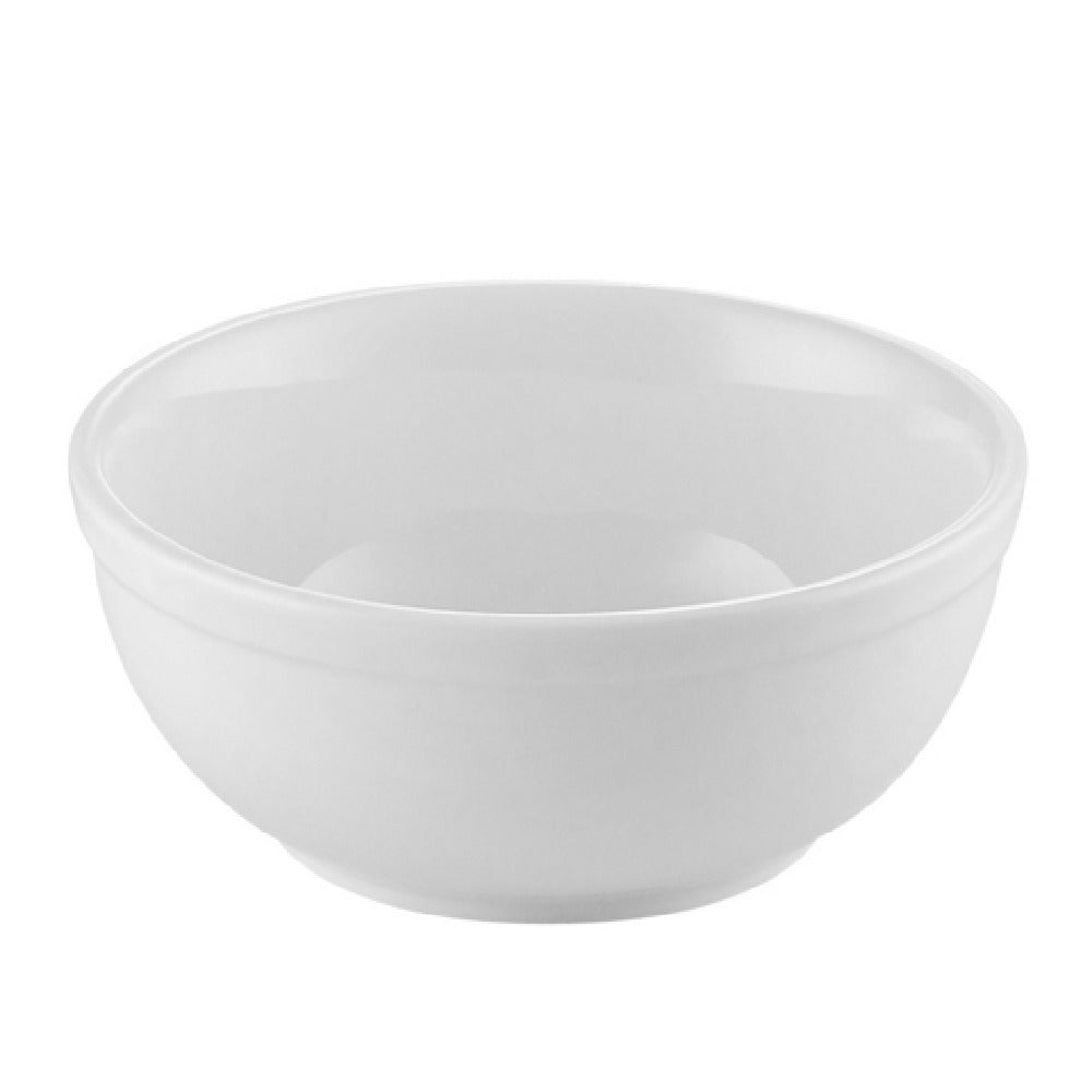 CAC China UVS-15 Universal Nappie Bowl 12.5 Oz. 5-5/8" Dia. X 2"H