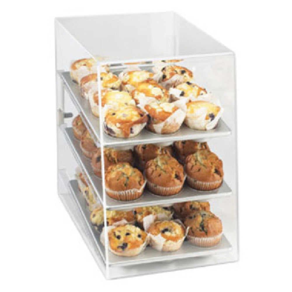 Cal Mil 260 Classic Display Case 11-1/2"W X 17"D X 17"H 3-tier