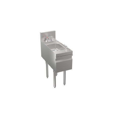 Krowne KRS-12ST - Stadium Series Underbar Hand Sink Unit, Free Standing, 12"W X 29"D X 36-1/2"H.O.A.