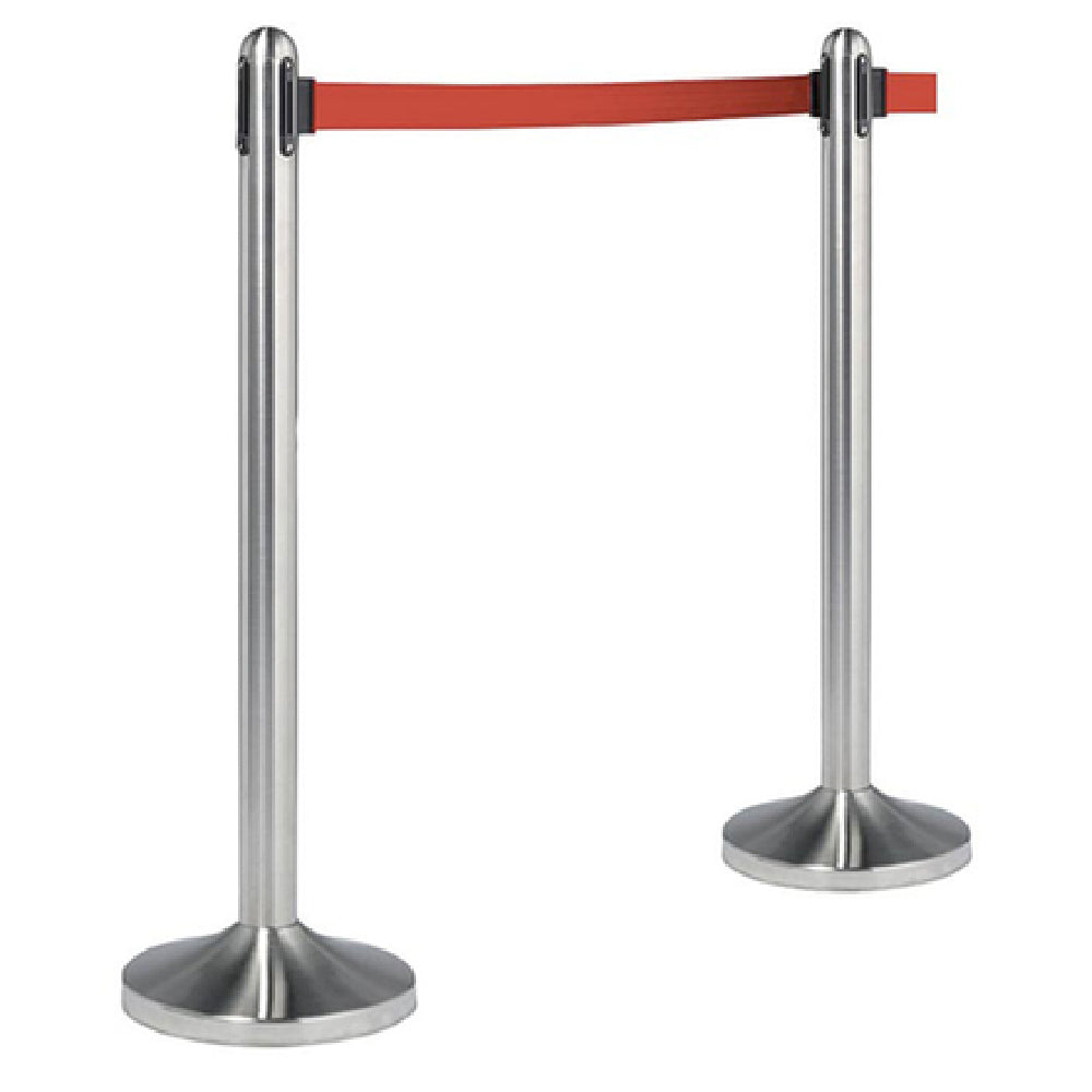 American Metalcraft RSRTRD Securit® Barrier Post & Base System Portable (1) 15" Dia. Base X 40" High Post