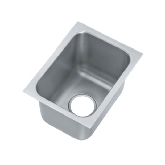 Vollrath 10101-1P Weld-In / Undermount Sink One Compartment 14"W X 10"D X 10" Deep