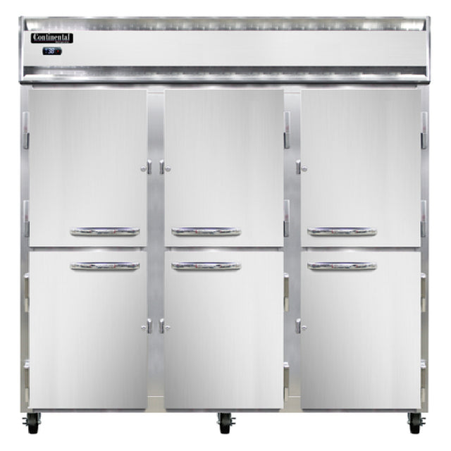 Continental Refrigerator 3RNHD Refrigerator Reach-in Three-section