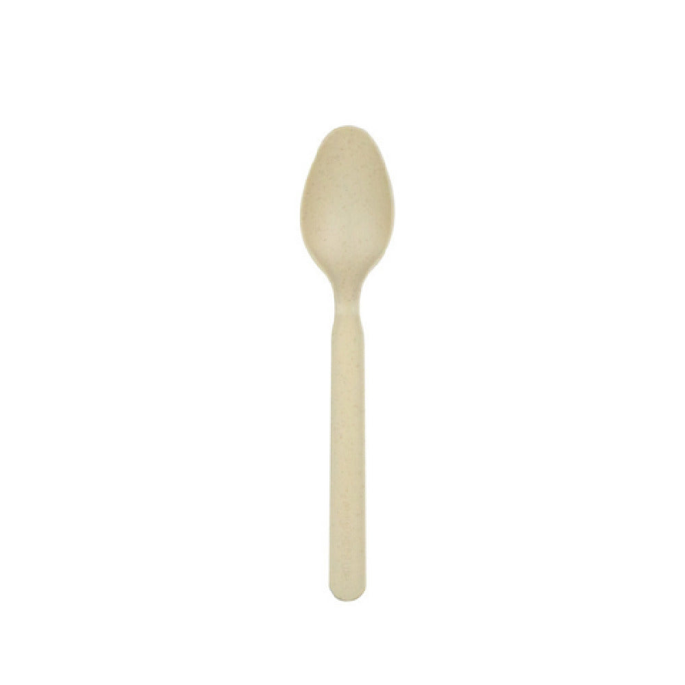 PacknWood 210CVPL733BB - Bamboo Fiber Spoon, 6.2"L, Unwrapped Compostable & Heat Proof Corn