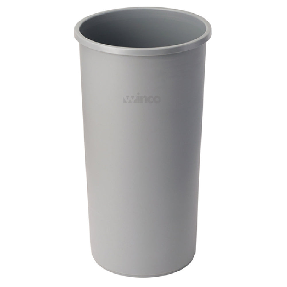 Winco PTCR-22G Trash Can 22 Gallon 16" Dia. X 30-1/2"H