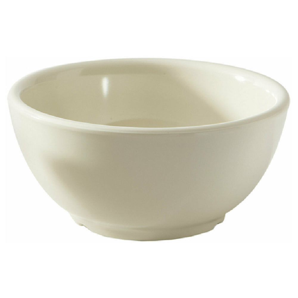 GET Enterprises B-525-DI Diamond Ivory™ Bowl 16 Oz. (16-2/5 Oz. Rim Full) 5-1/4" Dia. X 2-1/2"H