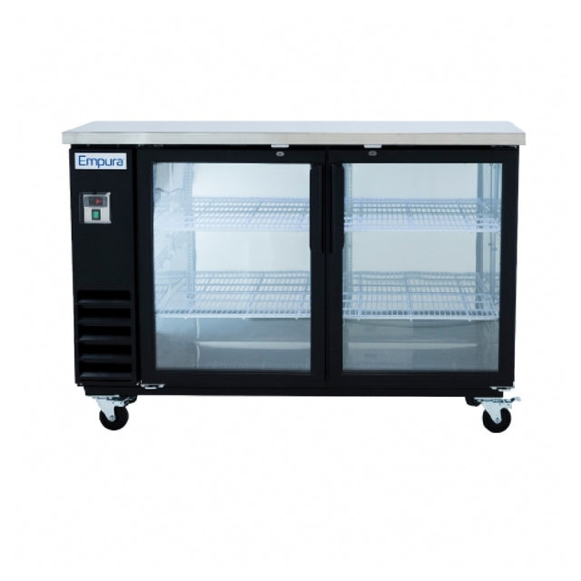 Empura Refrigeration E-KBB60-2G-24 Refrigerated Back Bar Storage Cabinet 60" W 16.6 Cu Ft