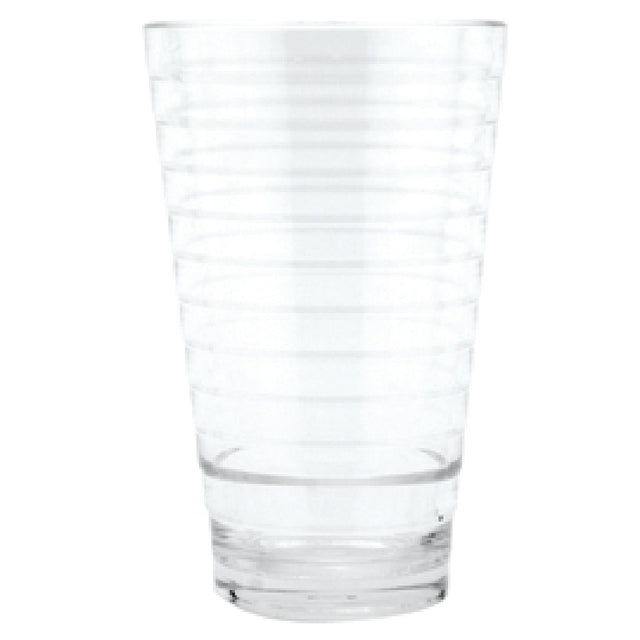 GET Enterprises SW-1716-CL Cirq™ Pint Glass 16 Oz. (17 Oz. Rim-full) 3-1/2" Dia. X 5-7/10" H