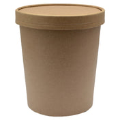 PacknWood 210SOUPCOK25 - Grab & Go Soup Cup, 18 Oz., 3.8" Dia. X 4.5"H