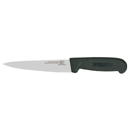 Omcan 12062 (12062) Sticking Knife 6" Black Handle