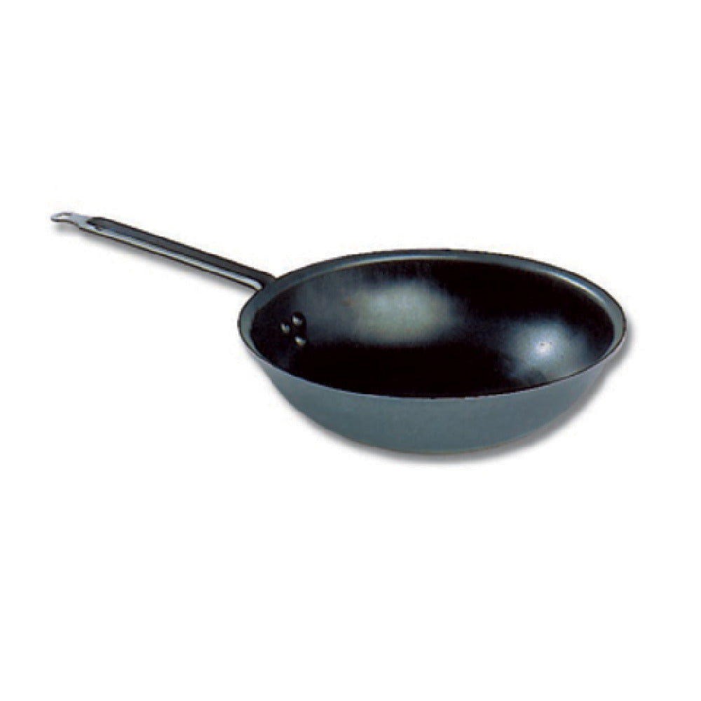 Matfer 909528 Chinese Wok 11" Dia. X 3-1/8"H 5 Mm Thickness