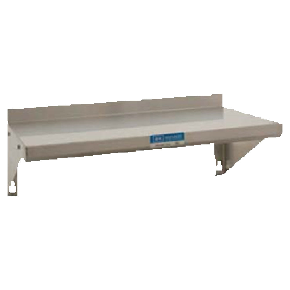 Franklin Machine Products 280-1915 SHELF WALL(36"W X 12"D Stainless Steel)