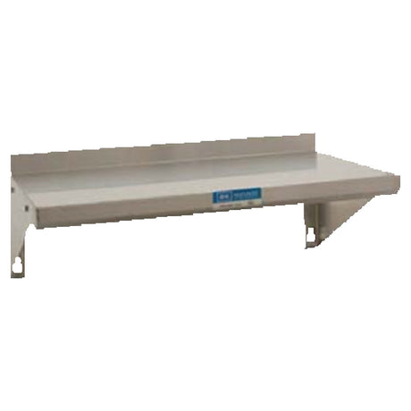 Franklin Machine Products 280-1916 SHELF WALL(60"W X 12"D Stainless Steel)