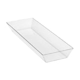 Steelite DFBKL18604TG Basket Liner 18"W X 6"D X 1-3/4"H Clear