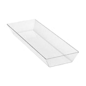 Steelite DFBKL18604TG Basket Liner 18"W X 6"D X 1-3/4"H Clear