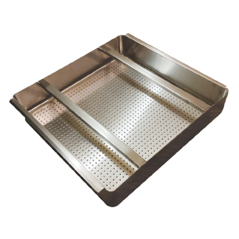 Advance Tabco DTA-125-EC-X Special Value Pre-Rinse Basket With Slide Bar For 16"W X 20"D Fabricated Sink Bowls