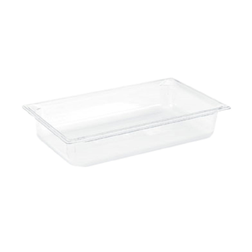 Vollrath 8008410 Super Pan® 1/1 GN Food Pan 8" Deep Low-temp Polycarbonate Clear Plastic