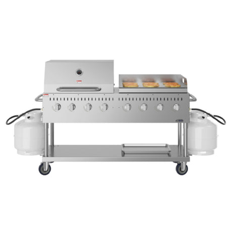 Koolmore CGKIT6-D30G30 Commercial Outdoor Grill 60-4/5"W X 23-1/5"D X 48-3/5"H