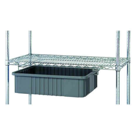 Quantum DS18-24 Single Bin Drawer Slide Suspends Bins & Trays (not Included) Below Wire Shelves