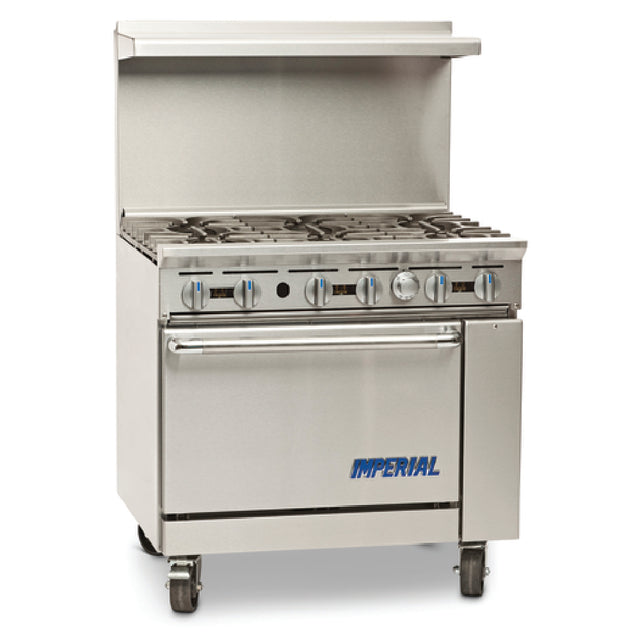 Imperial IR-6_LP (QUICK SHIP) (MIDDLEBY ESSENTIALS ITEM) Pro Series Restaurant Range