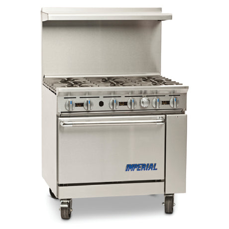 Imperial IR-6_NAT (QUICK SHIP) (MIDDLEBY ESSENTIALS ITEM) Pro Series Restaurant Range