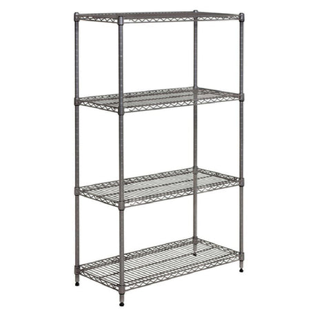 Hubert 33369 - Shelving Unit, Wire, Light-duty