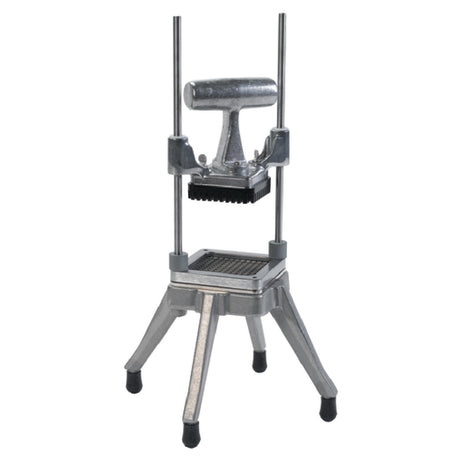 Global Solutions By Nemco GS4150-B Chopper 3/8" Cut Aluminum Body With Push-down Handle & Non-skid Feet