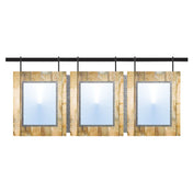 Hubert 97956 - Menu Board, 3-pocket, Hanging