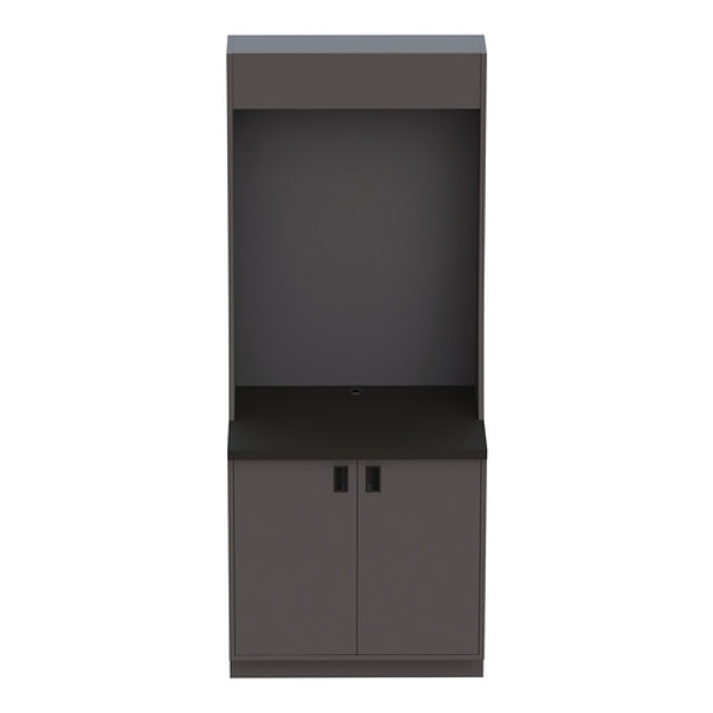 Hubert 65841 - Expressly Hubert® Micro Market Module W/Cabinet, 36"W X 26 3/4"D X 88"H