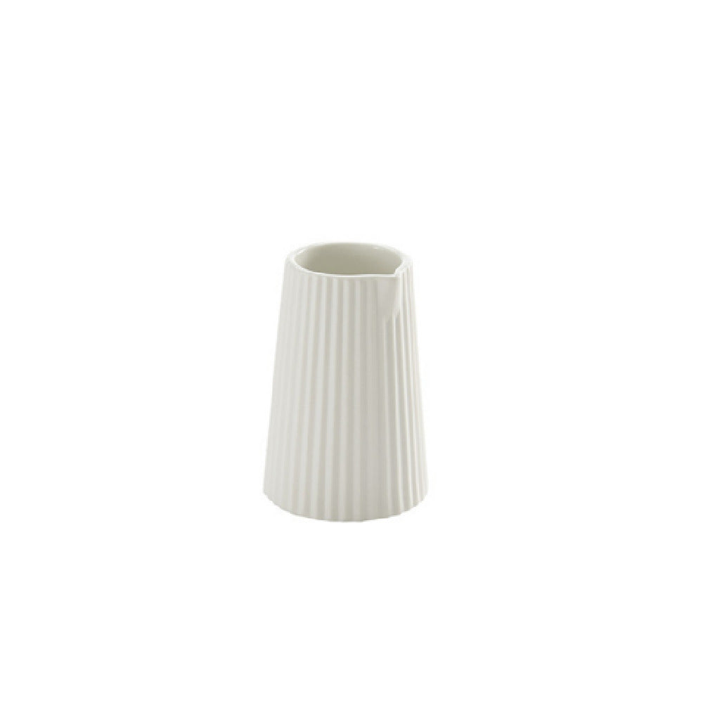 American Metalcraft CRCC4 Creamer Ceramic Crimped